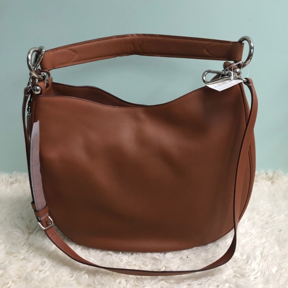 Coach Tan Nomad Saddle Bag | Purse | Designer Bag | Style | Leather | Tan - Picture 3 of 13